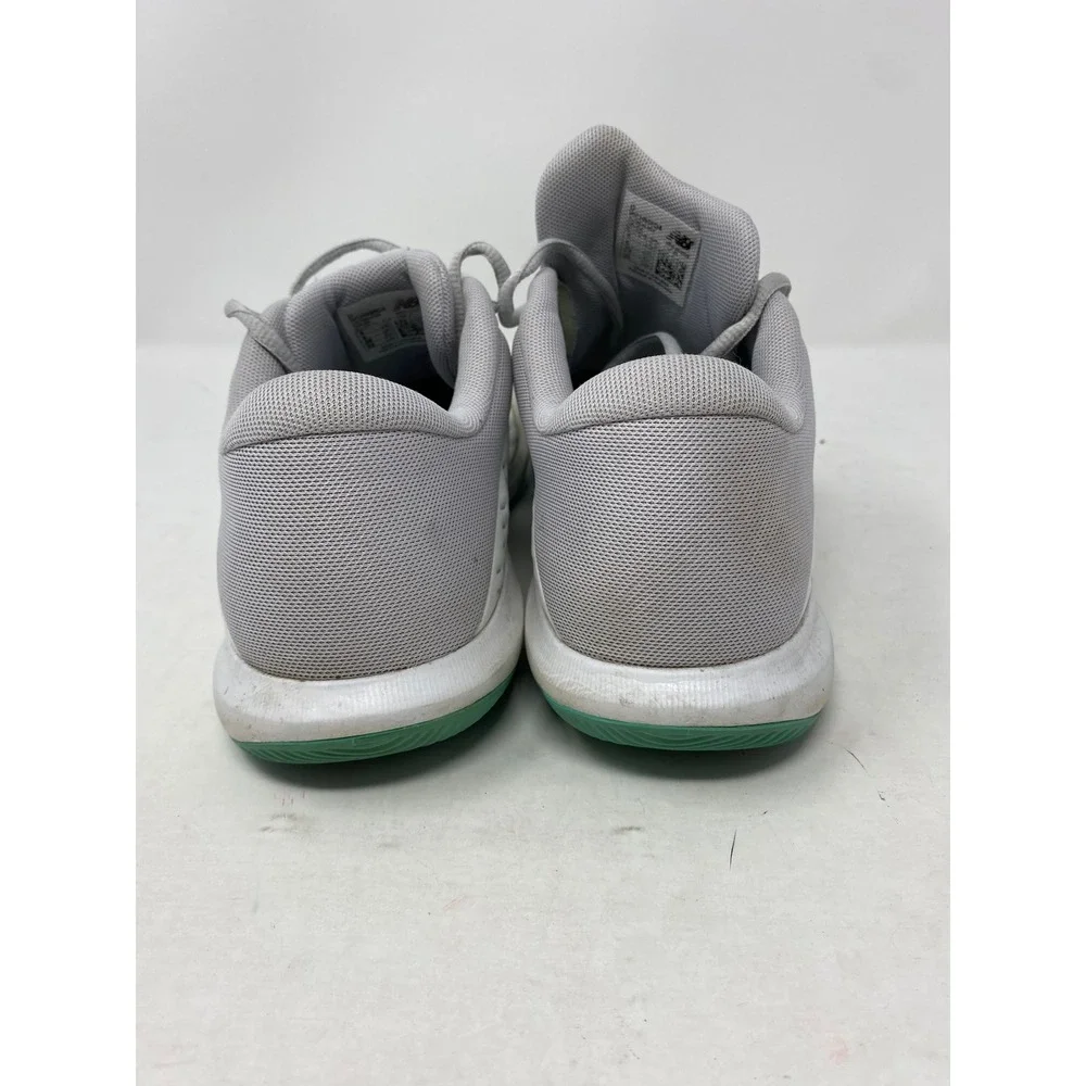 New Balance 696v4 Womens Tennis Shoes White Grey Teal WCH696D4 Size 8 Wide